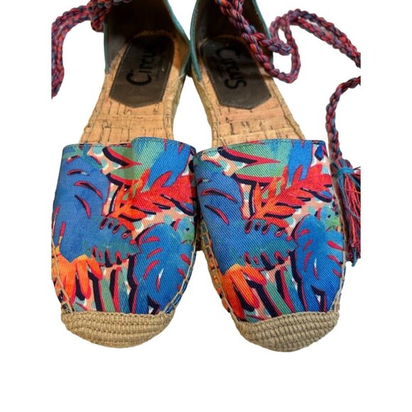 Circus‎ By Sam Edelman Women's Floral Espadrilles Sandals  Size 8 - Picture 1 of 6